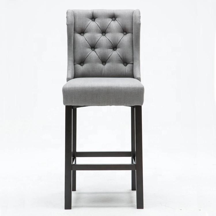 Better High Quality Salon Bar Chair Cheap Modern Design Wooden Velvet High Quality Kitchen Seat Bar Stool Chairs