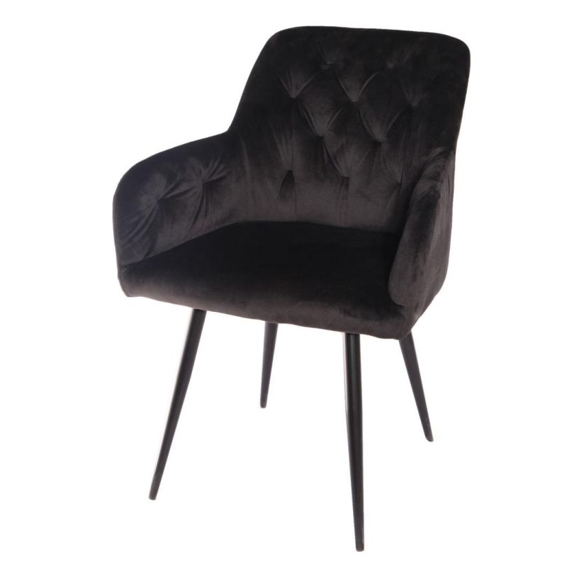Velvet Chair Postmodern Nordic Style Classic Design Denmark Tradition Leisure Accent Single Sofa