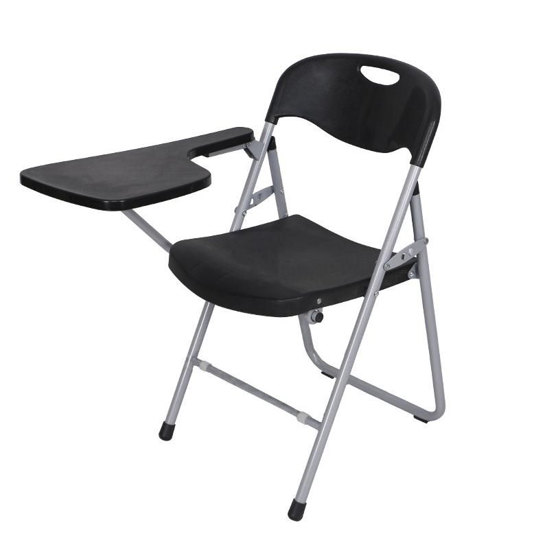 New Arrival Plastic Writepad Board Fold Office Meeting Visitor Training Study Computer Chair School Student Use