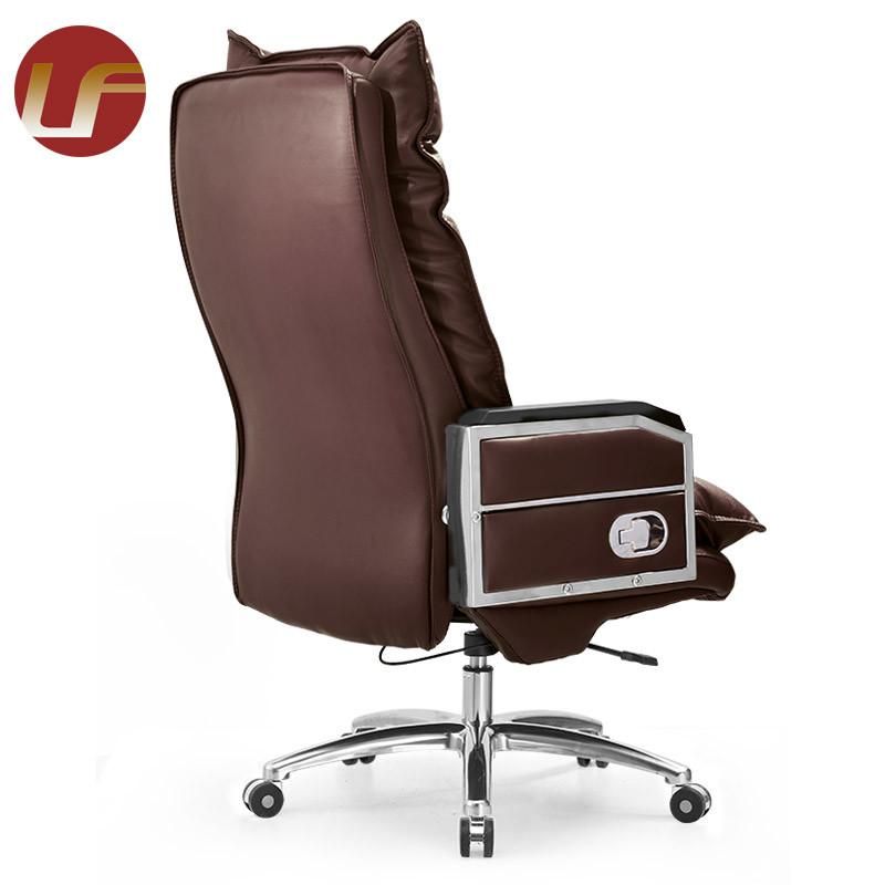 High Back Office Chairs Executive Synthetic Leather Office Chair Ergonomic