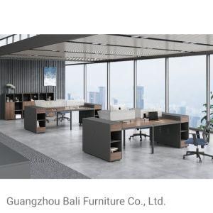 Commercial Office Furniture Staff Office Desk 4 Person Office Workstation (BL-WN06B3102)