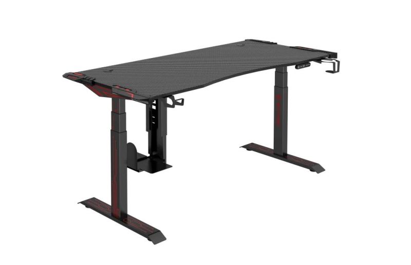 Good Service Sample Provided Modern Design Furniture Jufeng-Series Gaming Desk
