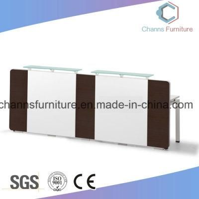 Modern Wooden Furniture Office Table Reception Desk