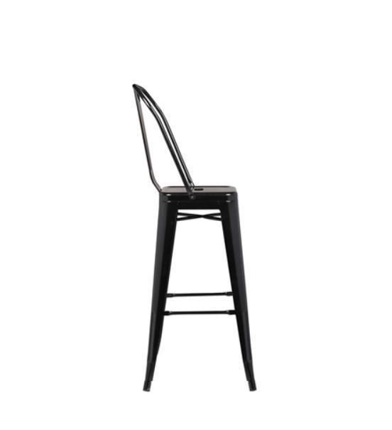 Mirror Finish High Chair Home/Office/ Saloon/ Kitchen Bar Stool