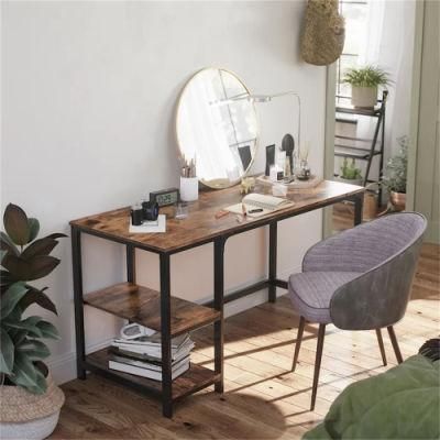 Home Office Industrial Style Spacious Storage Computer Desk Cheap Wholesale