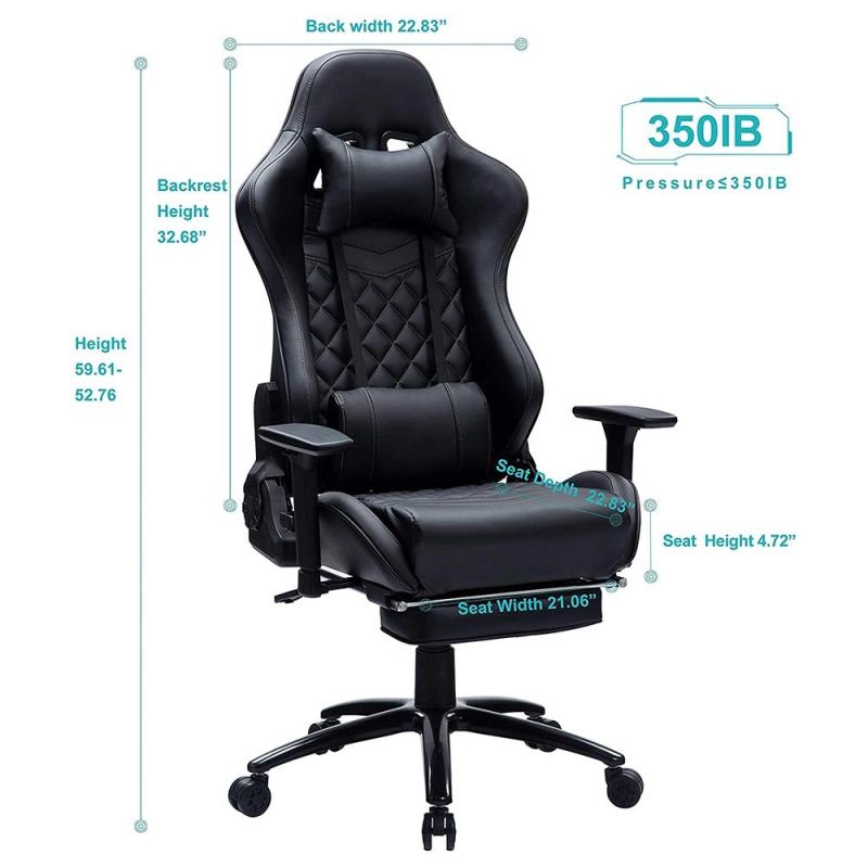 Massage 360 Swivel Office Gaming Racing Chair