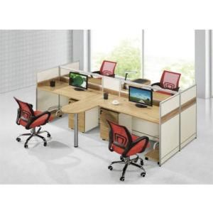Melamine Laminated Metal Leg Office Table Director Executive Desk