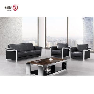 High Quality Waiting Sofa Leather Office Sofa Set 3+1+1