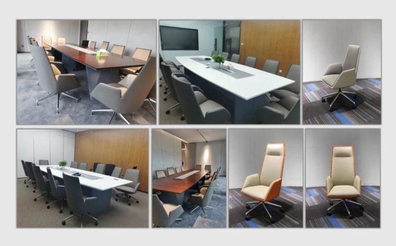Zode Modern Home/Living Room/Office Furniture Foshan Supplier Modern PU Leather Office Armchair Visitor Computer Chair