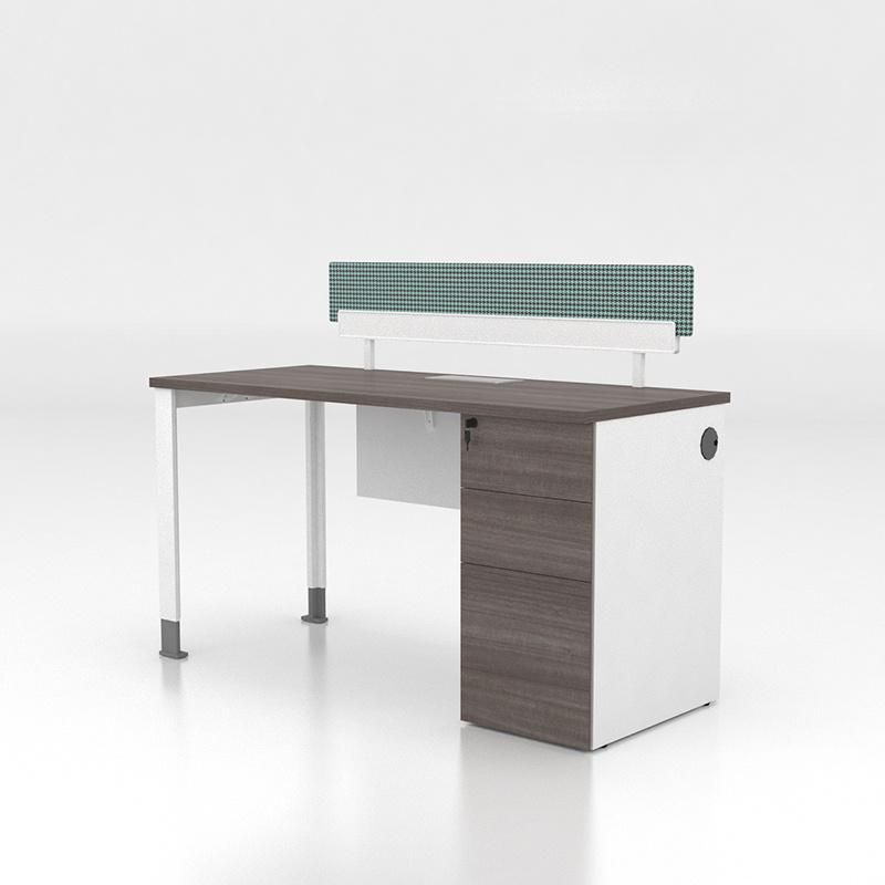 High Quality Modern Single Seat Office Workstation Furniture Computer Office Desk