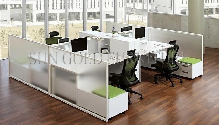 Durable and Color Customized Modern 120 Degree Workstation Desk (SZ-WS153)