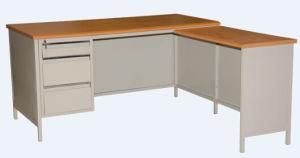 L Shape Office Desk Steel Office Furniture