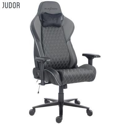 Judor RGB Gaming Chair LED Computer Chair Racing Message Back and Neck Support Chair Gaming