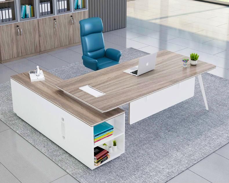 Simple Design Executive Melamine Functional Wooden Manager Office Desk