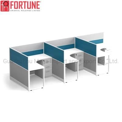 3 Persons Office Workstation with Partitions
