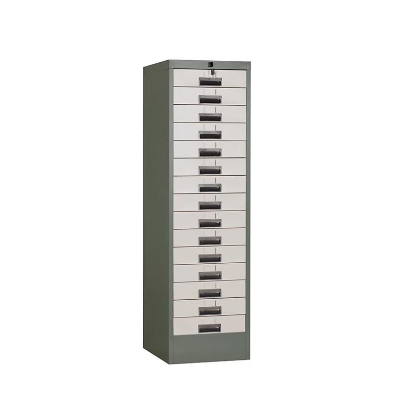 Office Metal 15 Drawer Storage File Cabinet