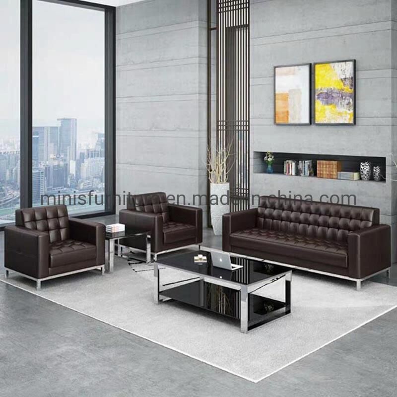 (M-SF32) Office Commercial Negotiation Leather Sofa Combination Furniture