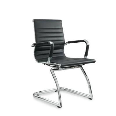 Modern MID Back Executive Bow Frame PU Leather Office Chair for School Furniture