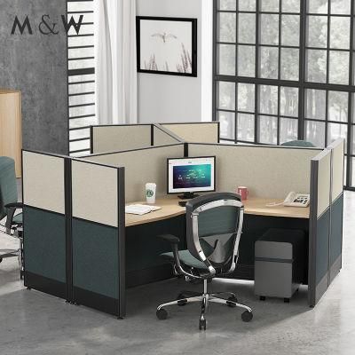 Popular Design Modern Cubicle Aluminum Workstation Desk Office Partition