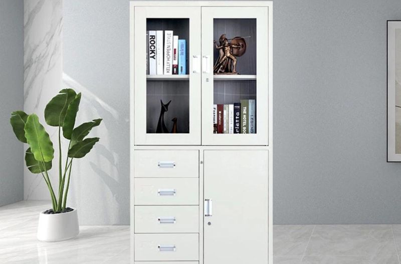 Steel Filing Storage Cabinet Office Three Drawers Steel Filing Cabinet