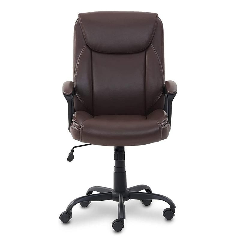 Li&Sung Small Package Middle Back PU Leather Office Chair