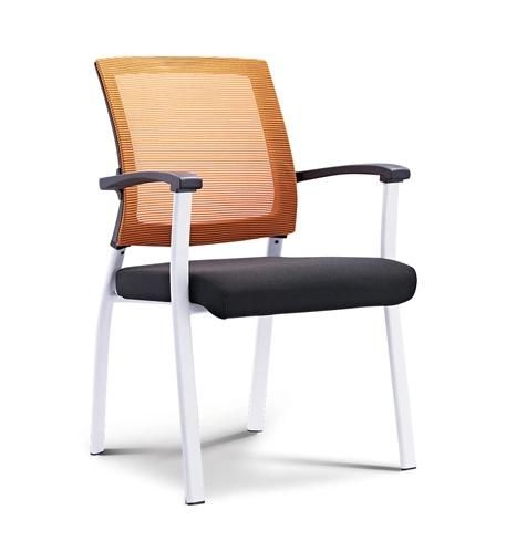 Office Negotiation Conference Waiting Visitor Mesh Chair with Armrest