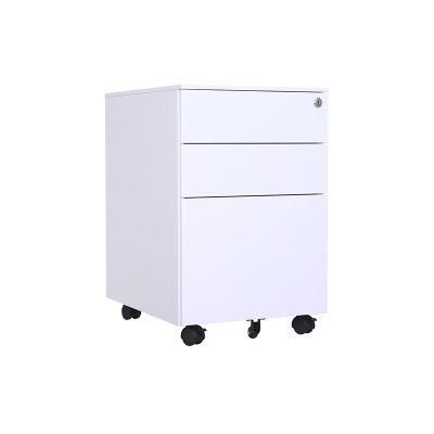 Steel Office Furniture Colorful Metal Mobile Pedestal Cabinet