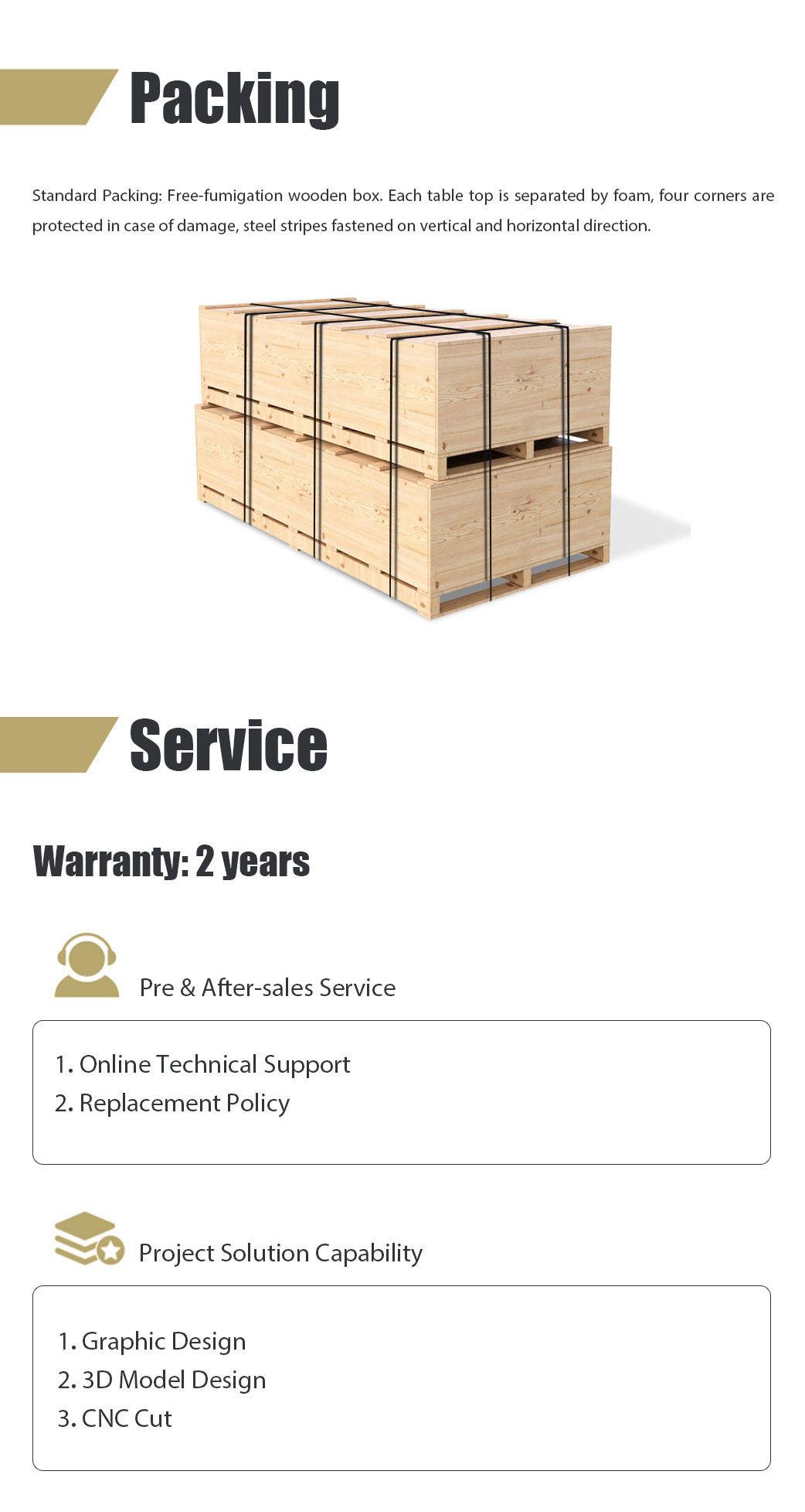 Office Furniture Debo Easy Clean HPL Compact Laminate Table Office From China