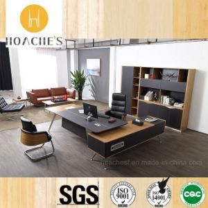 Professional Design Wooden Modern Office Furniture (V9L)