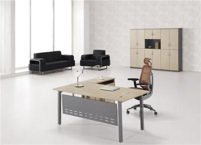 Office Table with Side Table Good Quality Office Furniture Desk (FOH-6M-32)