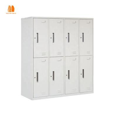 Steel Bedroom Clothing Locker Cabinet with Customized Service Steel Locker