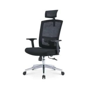 Well Design Good Quality Chair Office Rolling Swivel Fabric Office Chair with Headrest