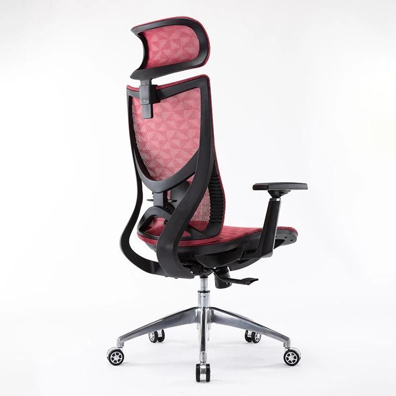 Manager Quality Fabric Aluminum Base Ergonomic Office Mesh Chair