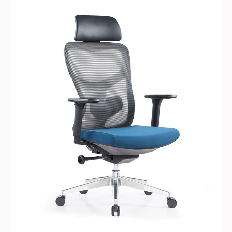 Modern Commercial Adjustable Ergonomic Office Chair with 3D Lifting Armrest