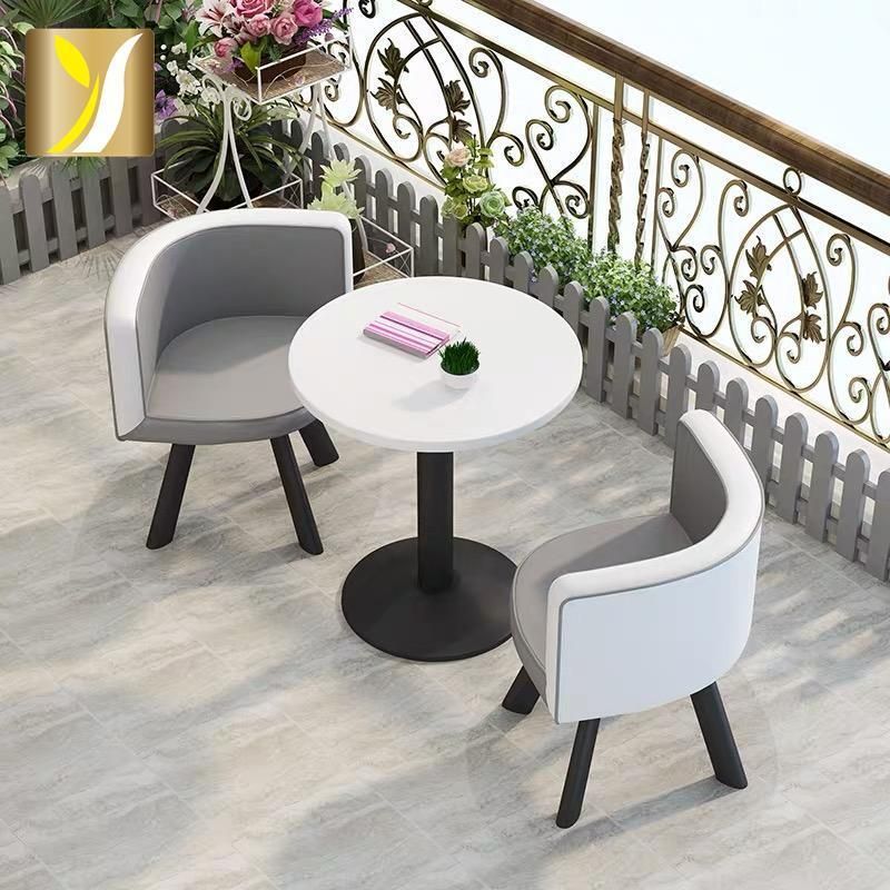 Modern Design Meeting Room Metal Base Round Conference Table Meeting Table