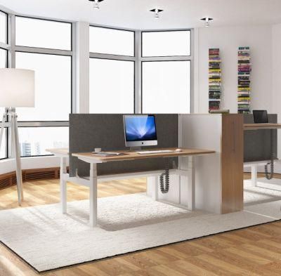 Four-Motor Automatic Lifting Commercial Office Furniture Study Desk Adjustable Desk Office Desk