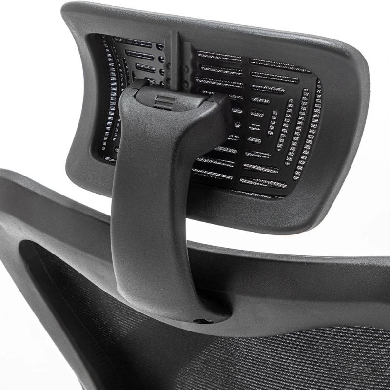 Ergonomic Office Chair High Back Desk Chair with Adjustable Lumbar Support Breathable Mesh 130 Degree Reclining & Rocking Computer Office Chair (Black)