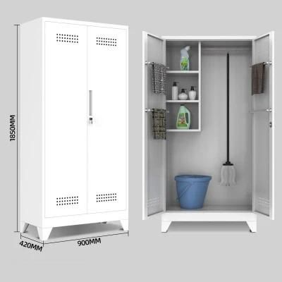 Balcony Steel Cleaning Storage Cabinet for Cleaning Equipment Tool Cabinet