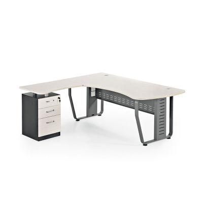 Foshan Custom Home Manager Melamine Wooden Table Executive Desk Modern Office Furniture