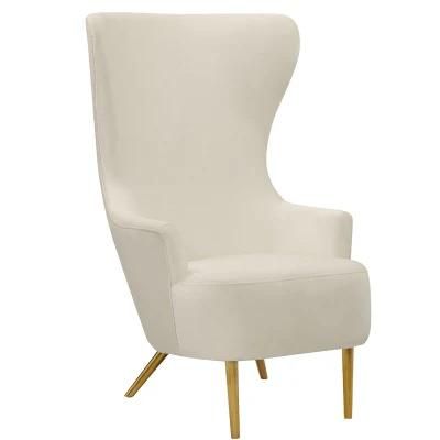 Home Furniture European Style Chairs &amp; Recliners Fabric Velvet Sofa