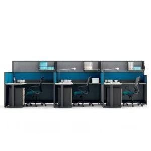 Gokeng Executive Furniture Factory Coworking Center Corner Computer Workstation