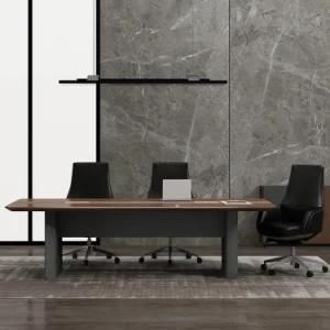 2020 Hot Sale Walnut Wood Executive Conference Table