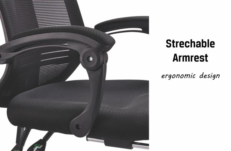 High-Class Computer Director Manager Executive Ergonomic Recliner Office Chair with Footrest