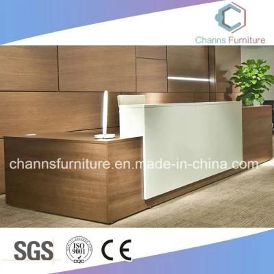 Modern Big Size Mix Color Melamine Office Reception Table