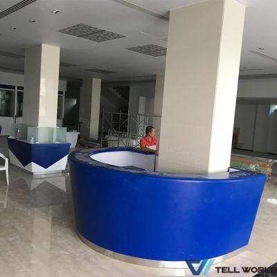 2019 Popular Cashier Desk Bank Reception Counter Furniture