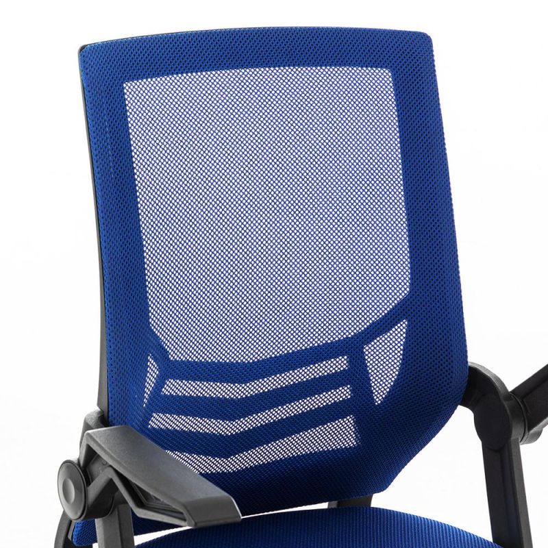 2022 Leisure Amazon Hot Sales MID Back Manager Swivel Office Fabric Chair with Adjustable Armrest