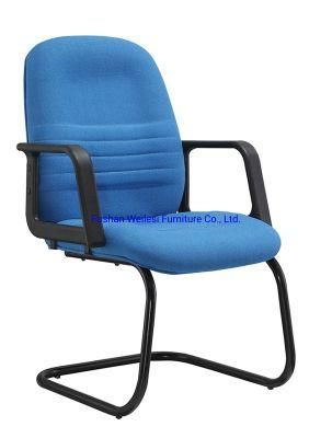25mm Tube 2.0mm Thinckness Metal Coated Black Frame with PP Arms Medium Back Conference Chair
