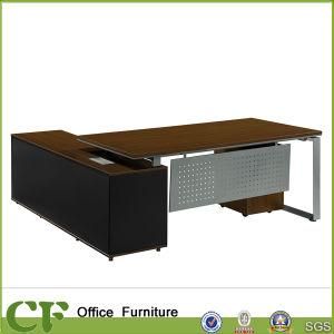 Steel Frame Office Desk with Metal Modesty Panel.