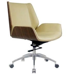 Bend-Wood Upholstery MID Back Office Rotary Meeting Swivel Chair (P502)