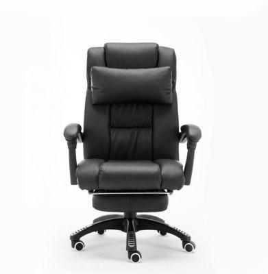 PU Leather Office Chair with Head Rest and Foot Rest